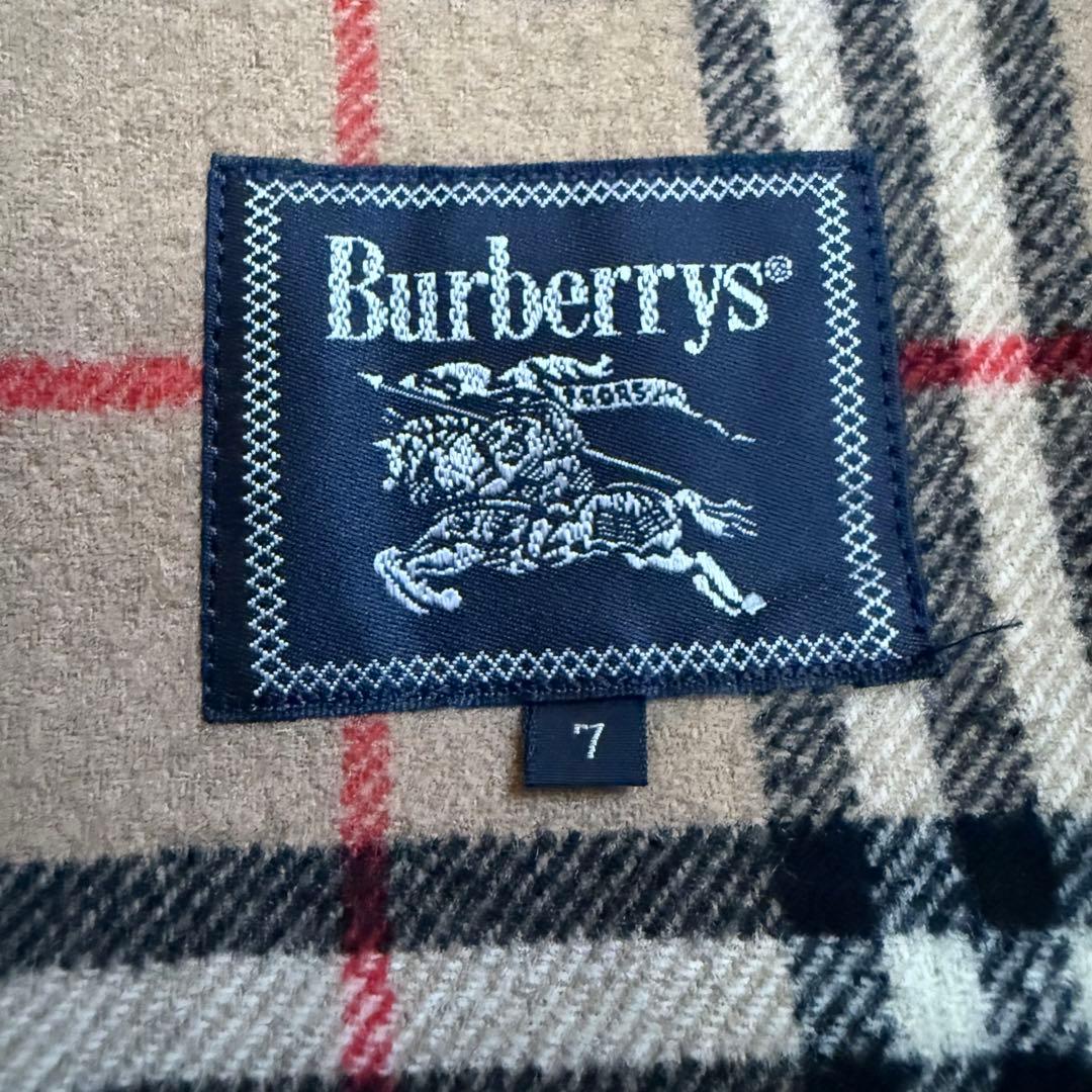Burberrys ピーコート カシミア混 ブラック ビンテージ 7号