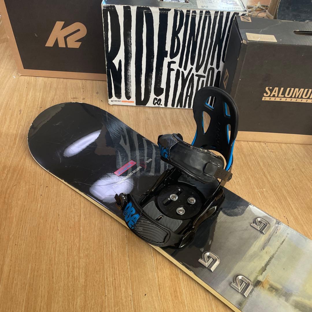 BURTON×DRAKE　バートン　激レアラージサイズ　ドレイクバインディング付