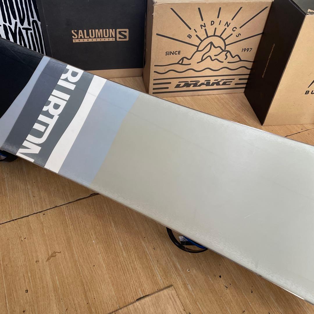 BURTON×DRAKE　バートン　激レアラージサイズ　ドレイクバインディング付