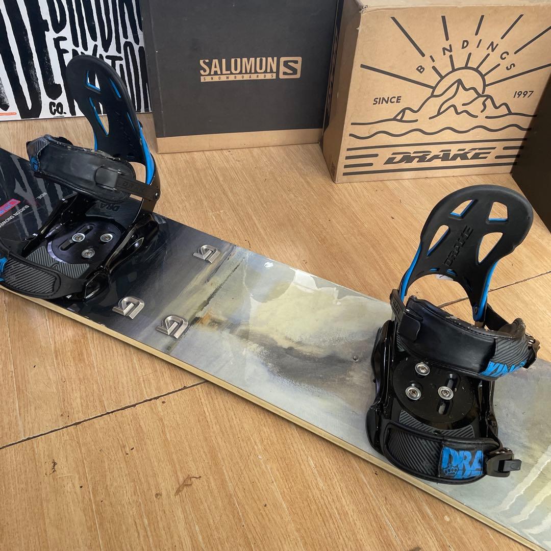 BURTON×DRAKE　バートン　激レアラージサイズ　ドレイクバインディング付