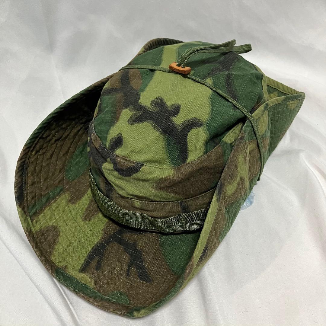 米軍　ブーニーハット　ジャングル　ブッシュ　グリーンリーフ　激レアサイズ　実物