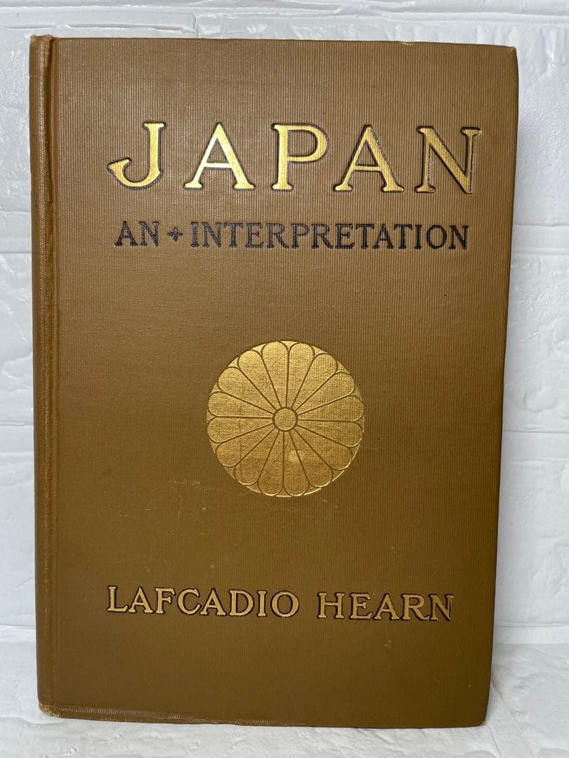 【希少】ラフカディオ ハーン 『JAPAN』小泉八雲1904年 初版