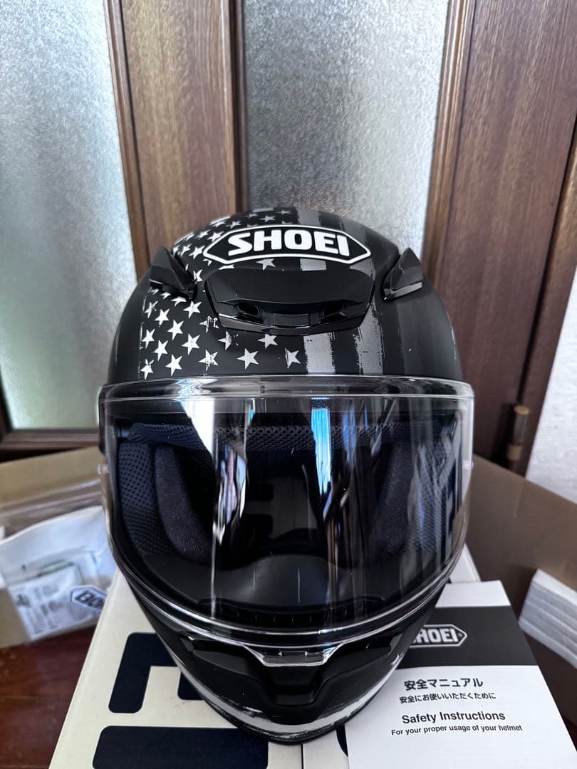 SHOEI Z-8 ヘルメット フルフェイス DEDICATED2 星条旗 L