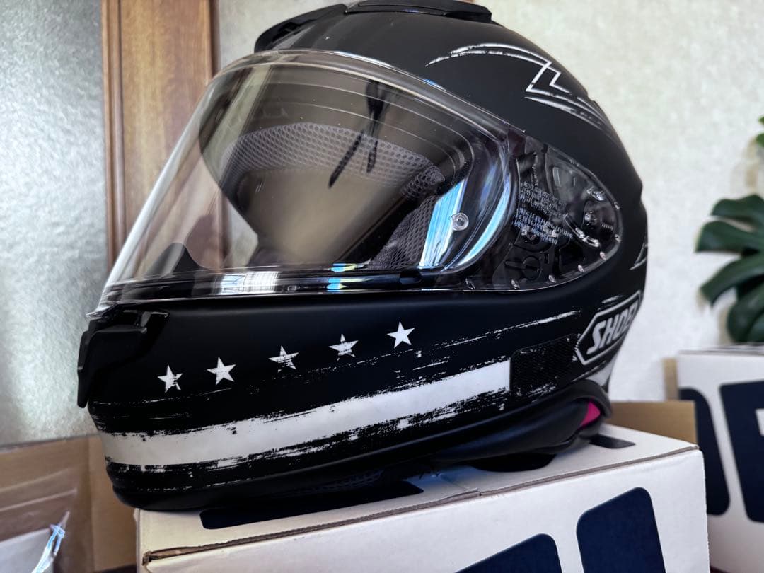 SHOEI Z-8 ヘルメット フルフェイス DEDICATED2 星条旗 L