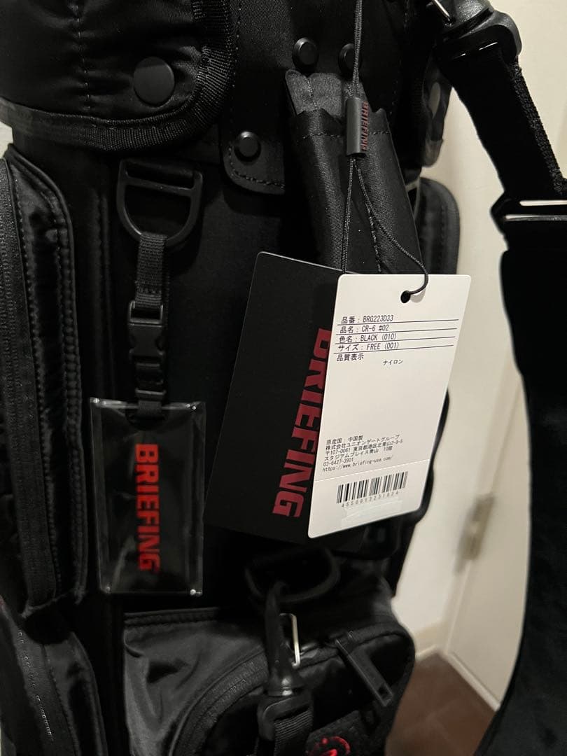 Briefing CR-6 BRG223D33 black 未使用品
