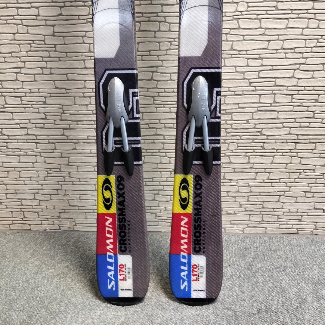 未使用品 SALOMON CROSSMAX09 170cm スキー板