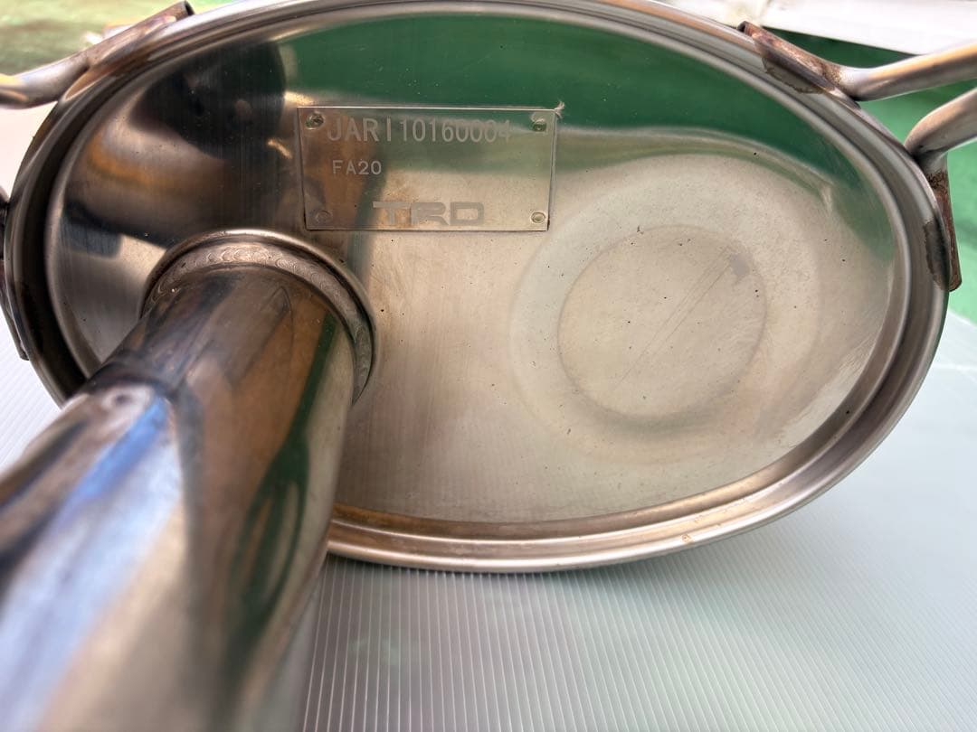 [引取希望] ZN6 86 後期 TRD ハイレスポンスマフラー