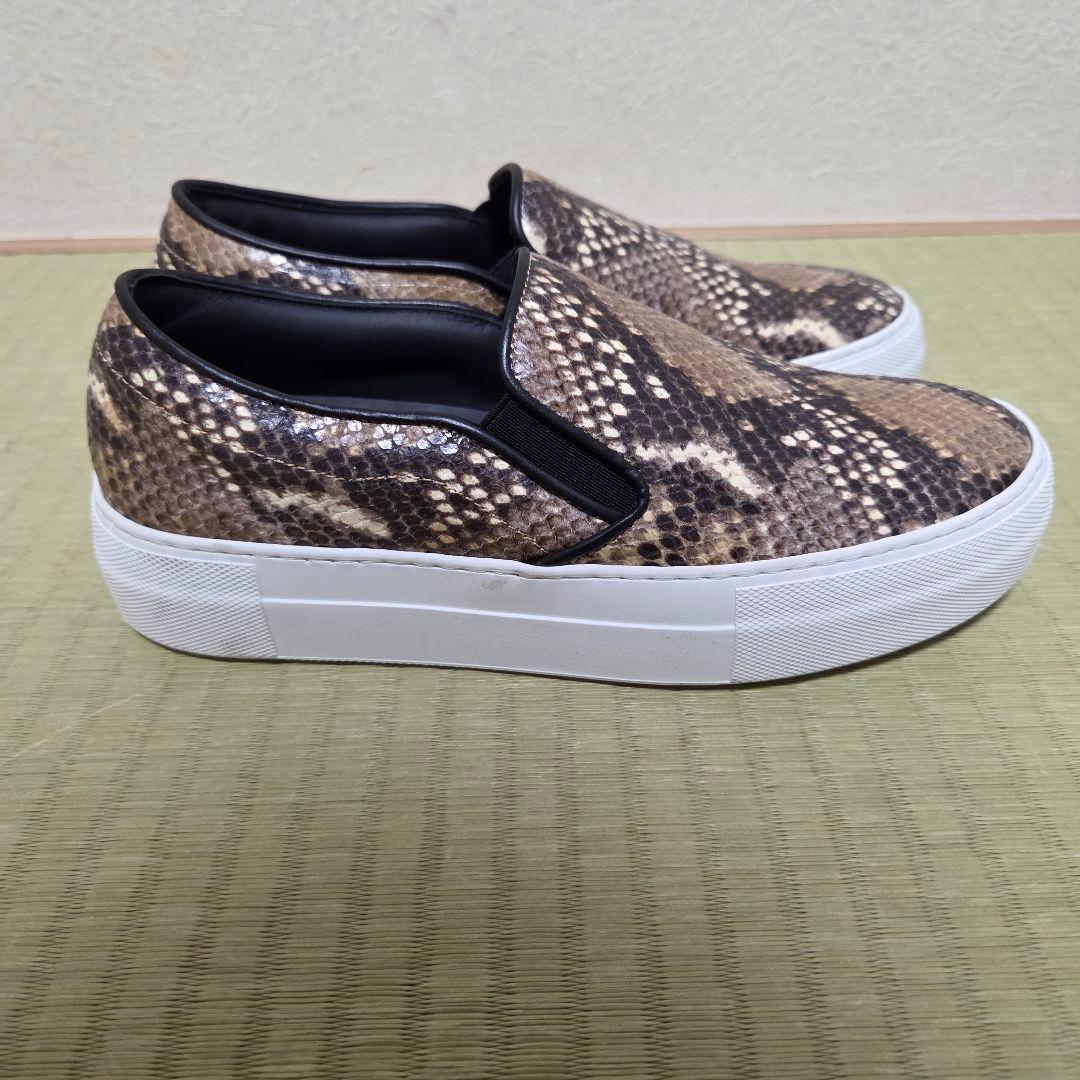 【未使用に近い】ペリーコサニー スリッポン パイソン サイズ35 22.5cm