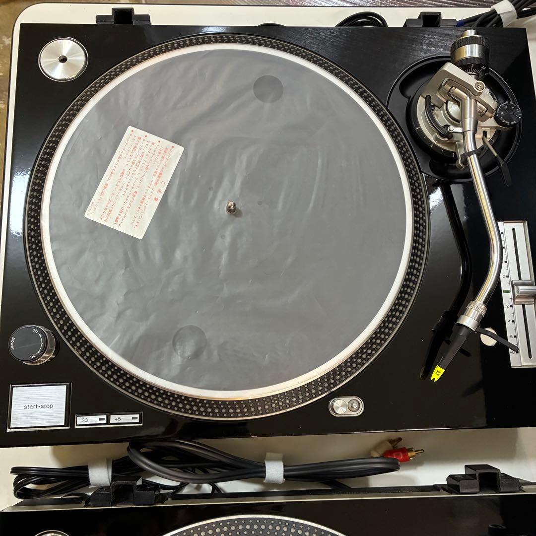 2台 （おまけ付）technics テクニクスターンテーブルSL1200 mk2