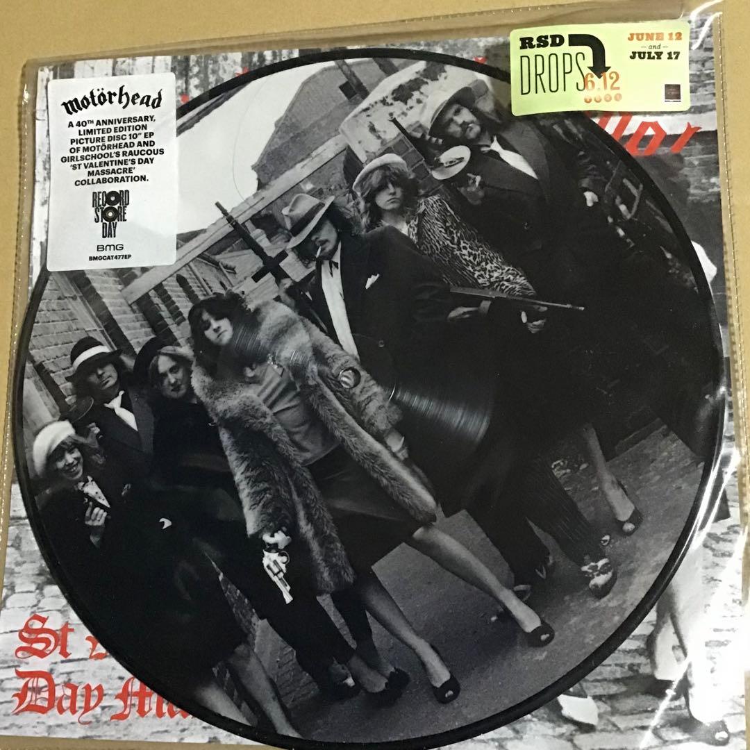 最終値下げモーターヘッド&ガールスクール　40周年記念ピクチャー10inchEP