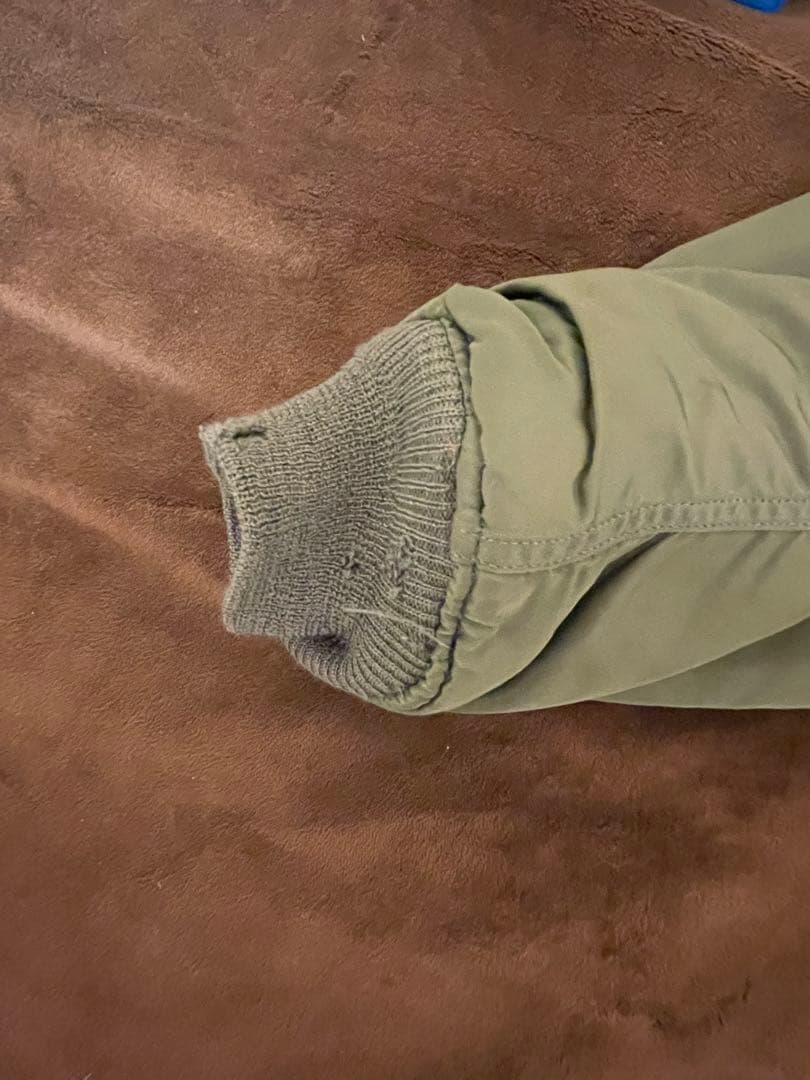 ヴィンテージ60s MA-1フライトジャケット　カーキ