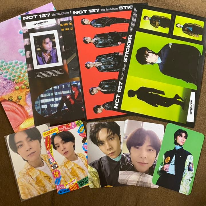 NCT127 sticker favorite トレカ  セット ジャニ