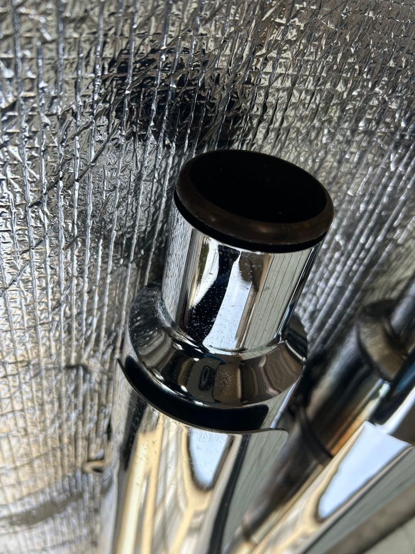 ハーレー用モーターステージ　ブラスマフラー 訳あり品