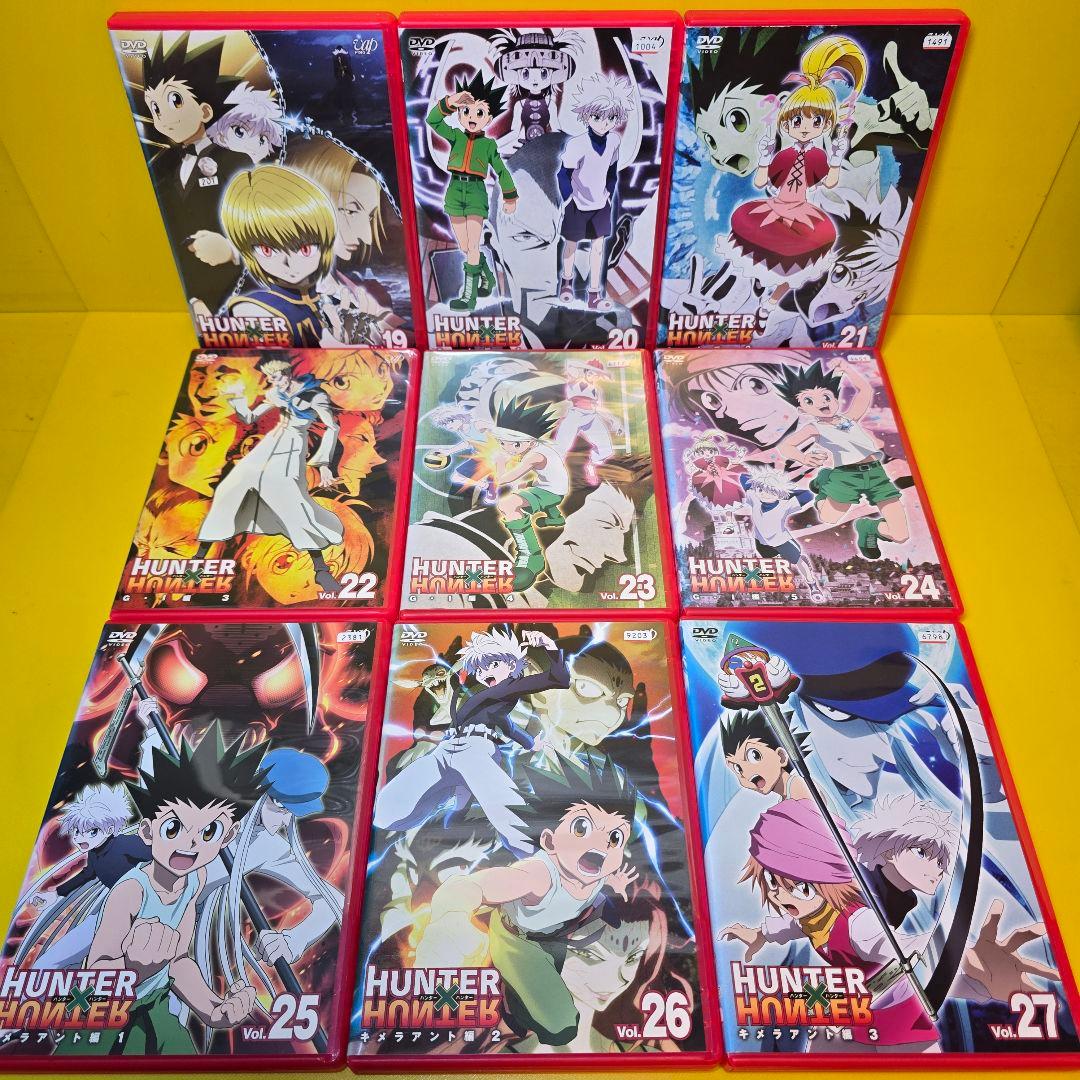 新品ケース交換済み　ハンターハンター【DVD】全49巻 + 劇場版 2作品