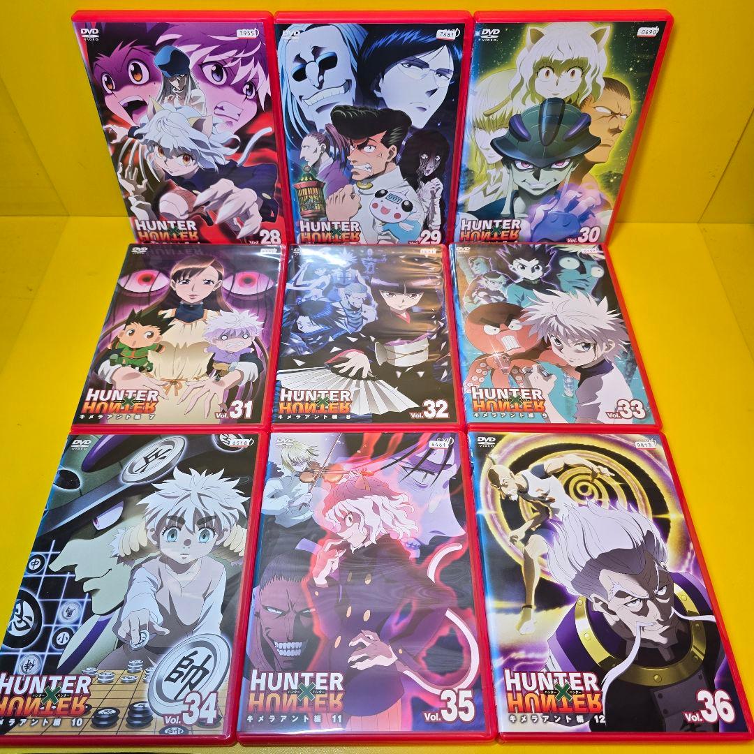 新品ケース交換済み　ハンターハンター【DVD】全49巻 + 劇場版 2作品