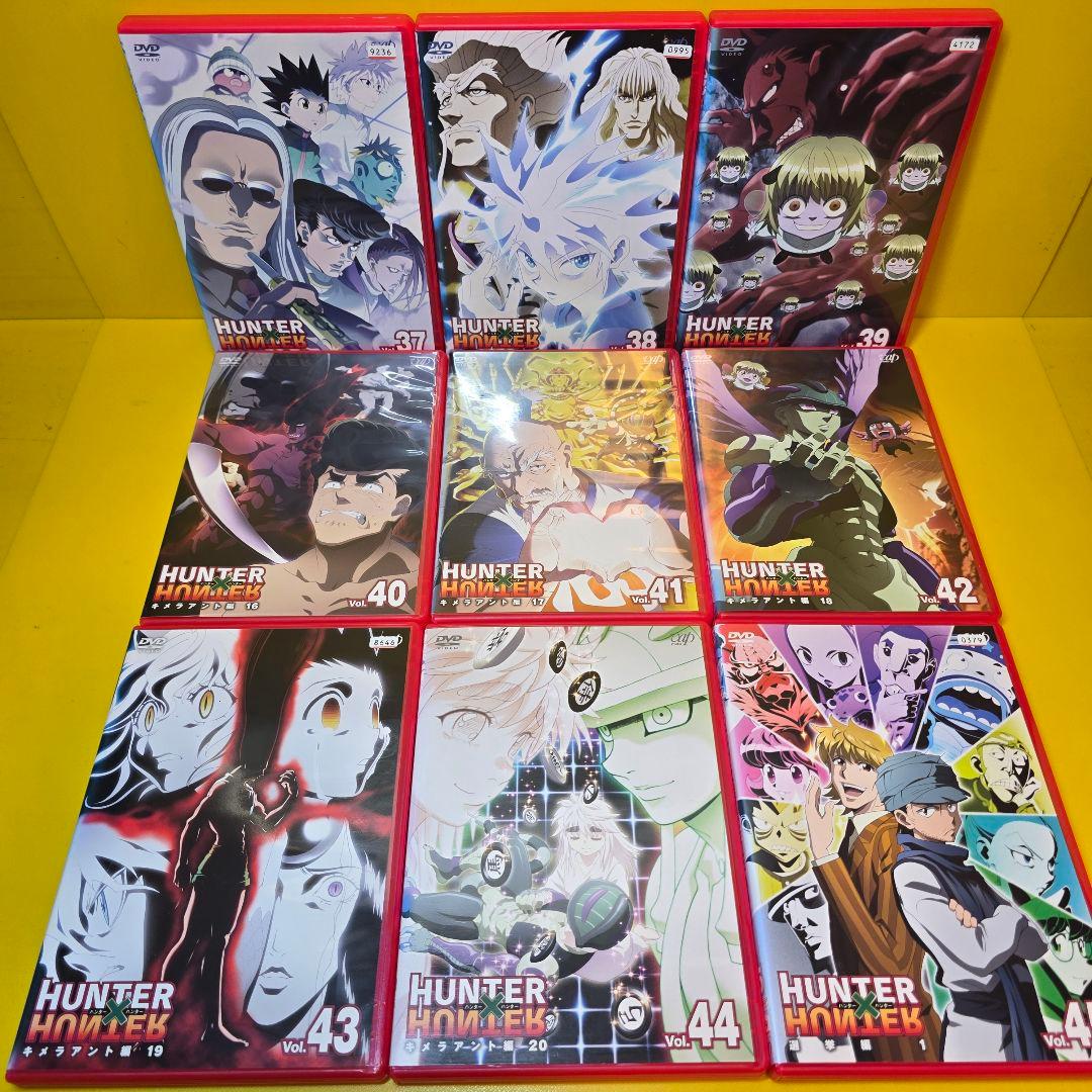 新品ケース交換済み　ハンターハンター【DVD】全49巻 + 劇場版 2作品