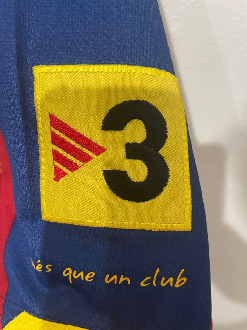 ビジャ　バルセロナ　2010-2011 ユニフォーム　マニータモデル　正規品中古