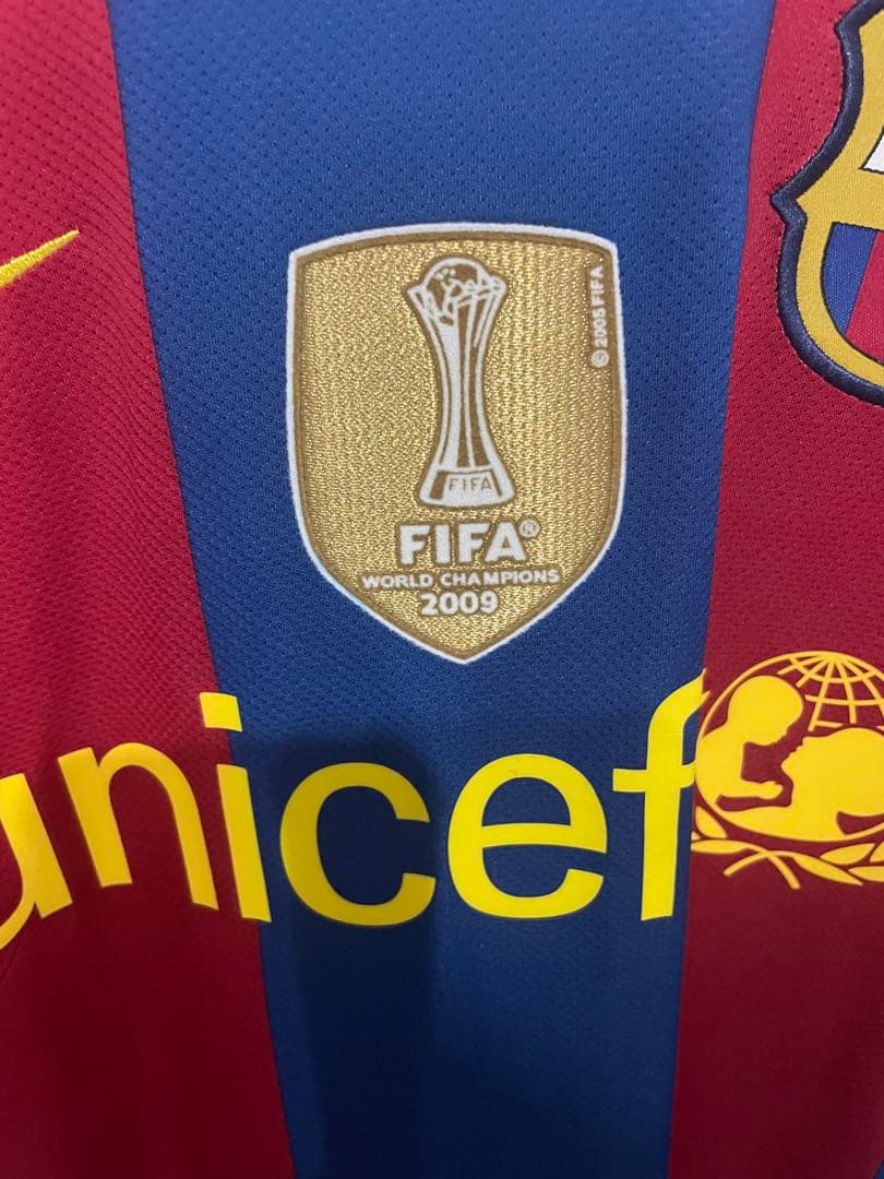 ビジャ　バルセロナ　2010-2011 ユニフォーム　マニータモデル　正規品中古