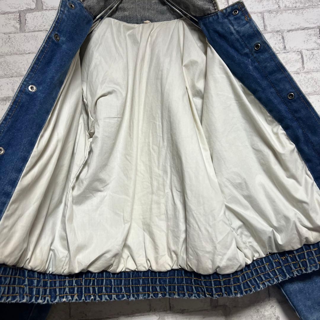 ホワイト様　【80-90s】ヴィンテージ デニムジャケット バックトゥザ