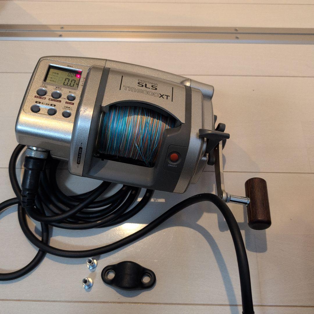 シマノSHIMANO　デジタナSLS TM6000XT 美品　　コード　クランプ