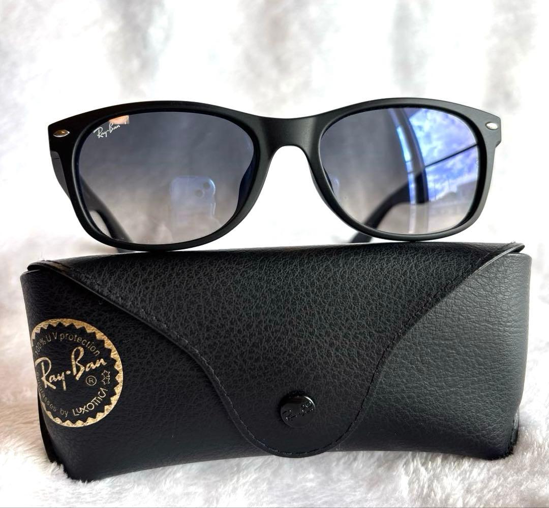 美品 レイバン RB2132-F 601-S/78 偏光 ニューウェイファーラー