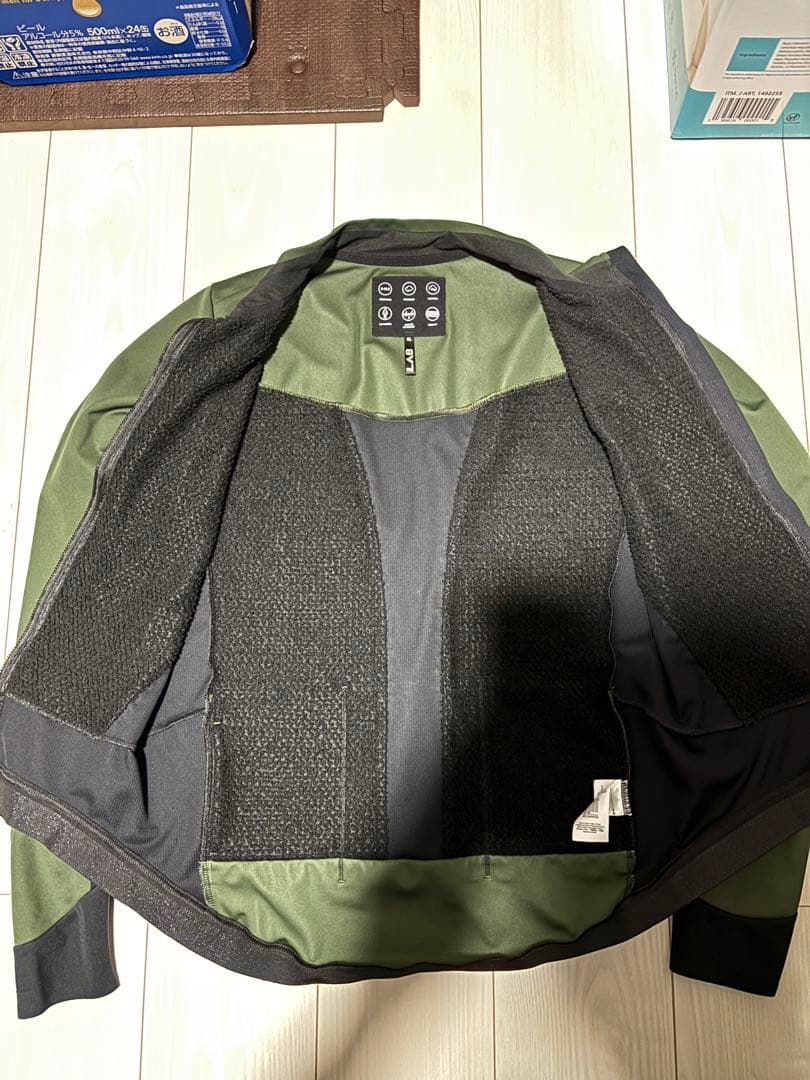 dhb 長袖ジャケット 黒/緑