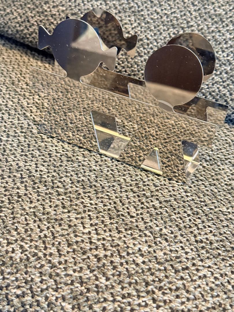 ALEESI 卓上小物SETトレイ、クリーマー、ホルダー、シュガートング4点