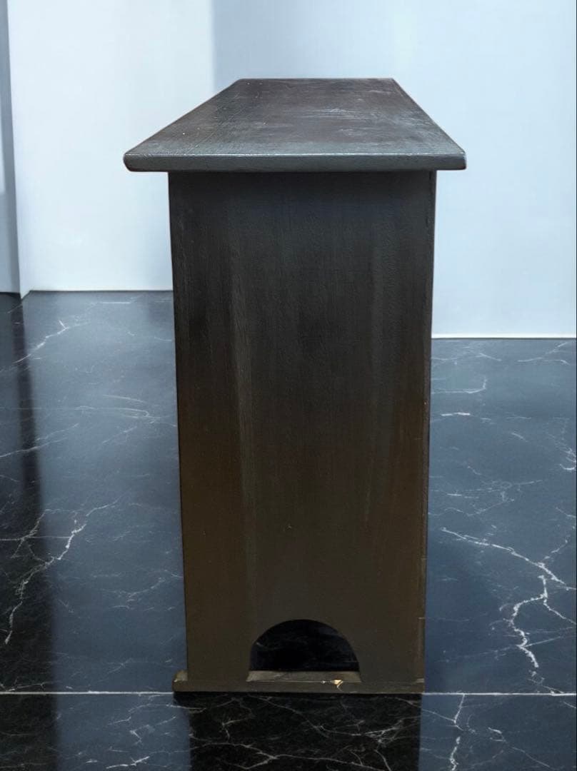 雰囲気のよいアンティーク家具★飾り棚　箪笥　時代物の錠前付き