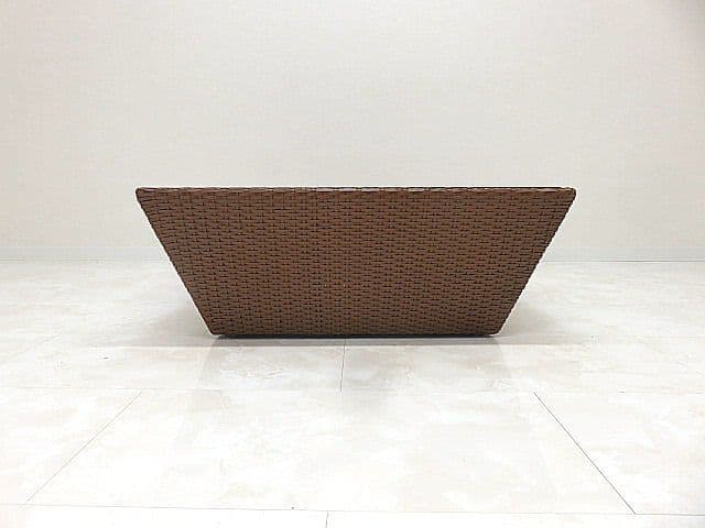 展示品 FLYMEe Japan Style 水牛革編みセンターテーブル