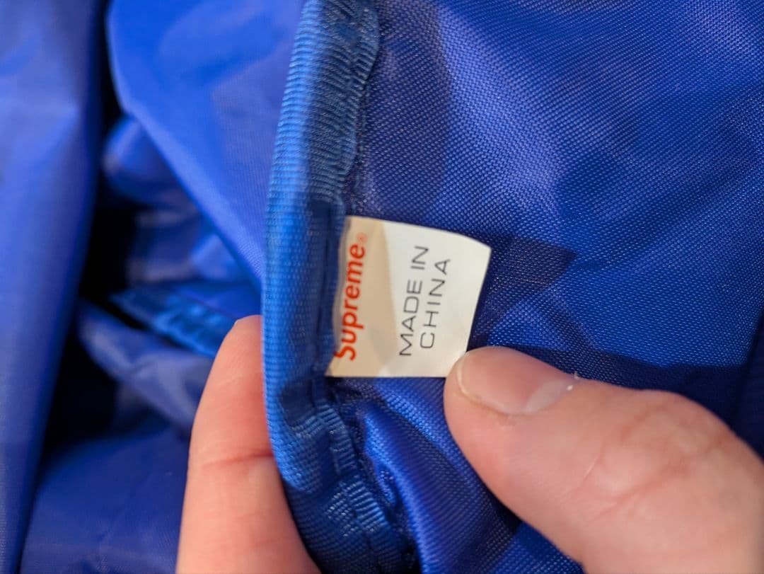 Supreme ボストンバッグ 青
