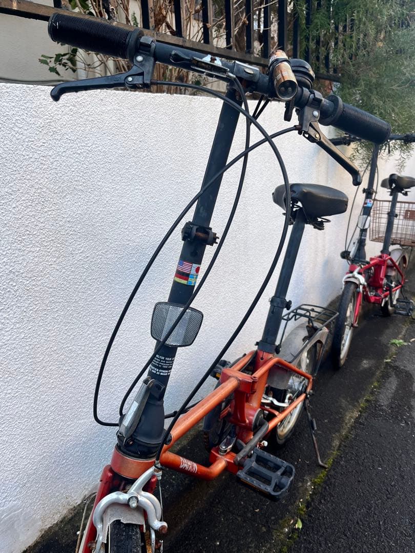 オールドダホンDAHON 1990年頃　ジャンク　2台　取説あり