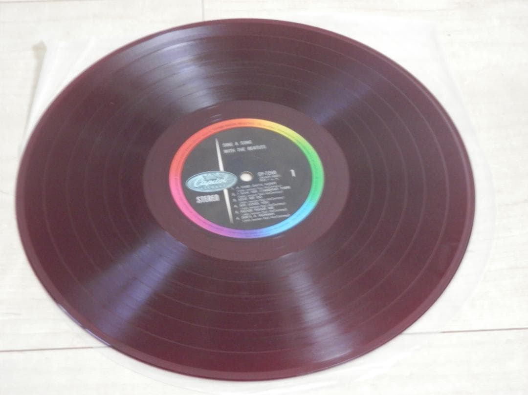 ビートルズと唄おう / ジミー・ハスケルと彼の楽団　LP　赤盤　CP 7260