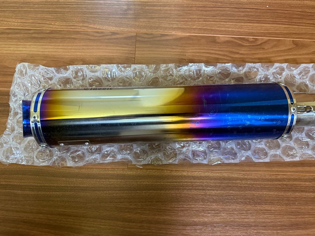 アールズギア CB400SFマフラー ワイバーンクラッシックチタン スリップオン