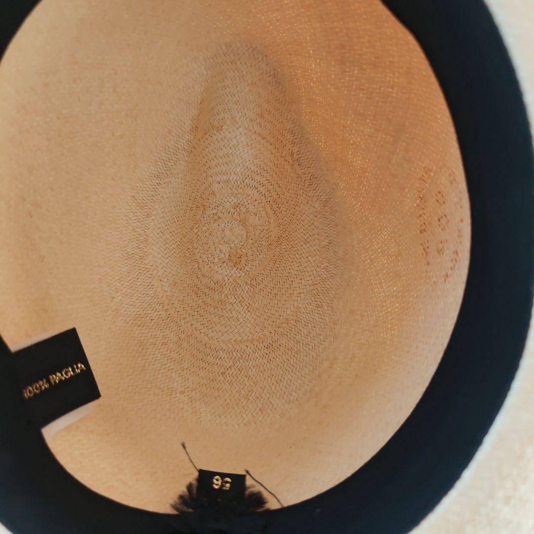 ボルサリーノ　パナマハット 56 ホワイト