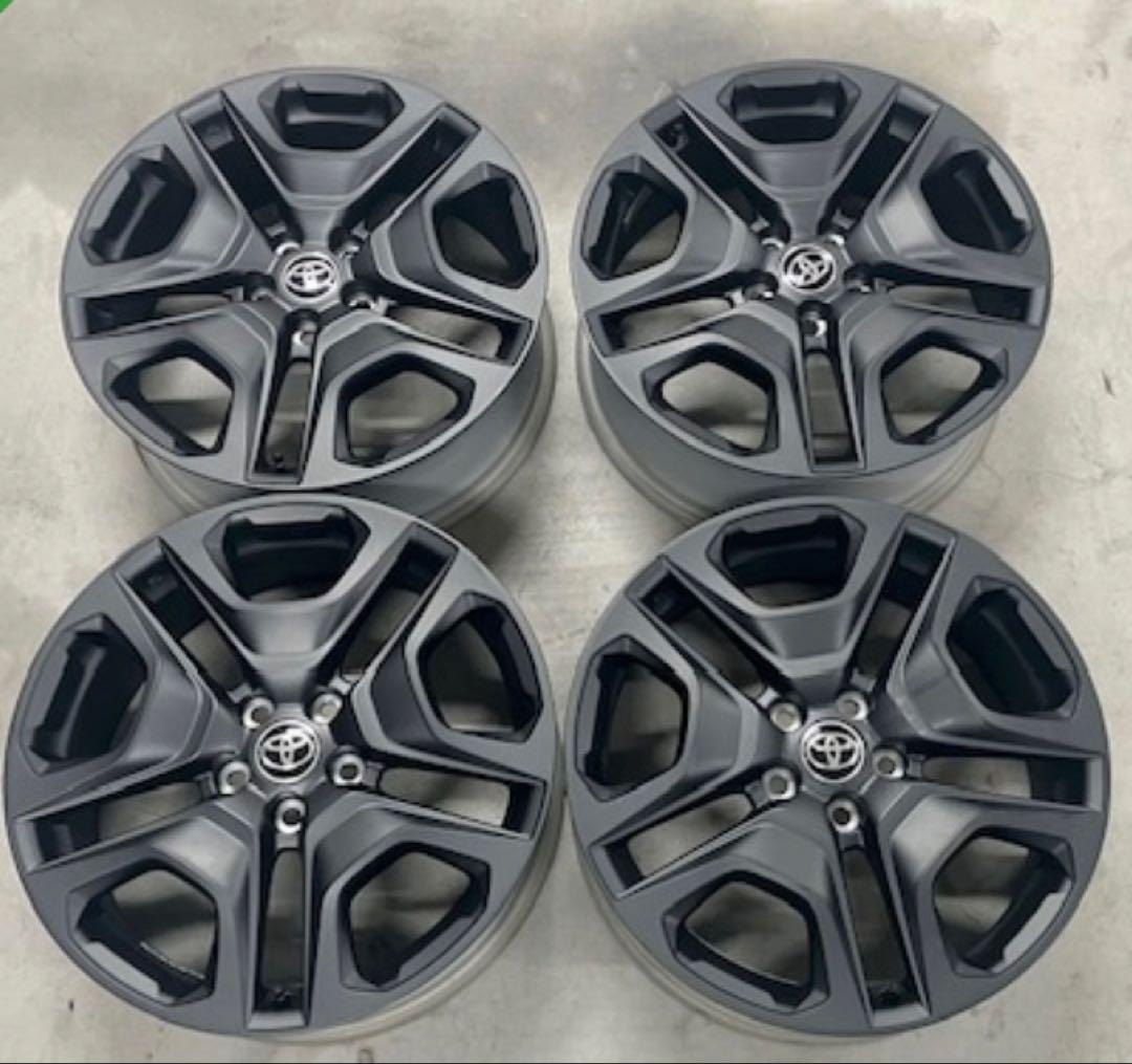 RAV4 アドベンチャー　後期　純正ホイール　マットグレー 新車外し