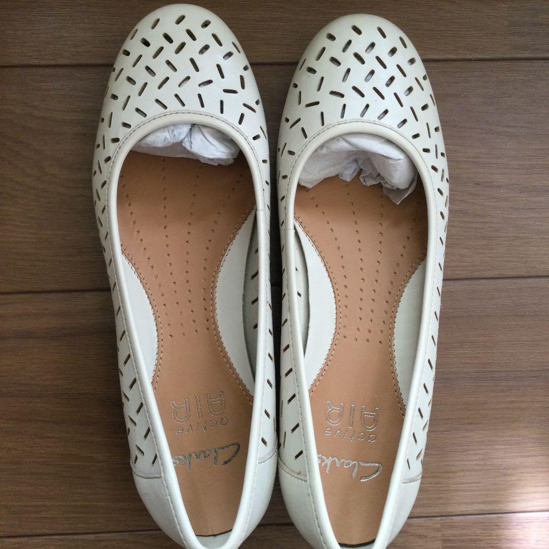 【クラークス】フラットシューズ　バレエシューズ