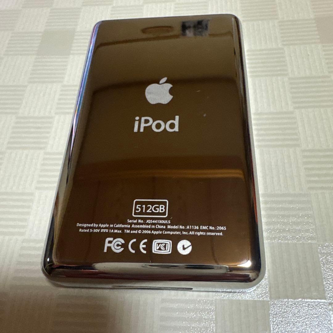 w*7様 iPod Classic 第5.5世代 ブラック 512GB／3,00