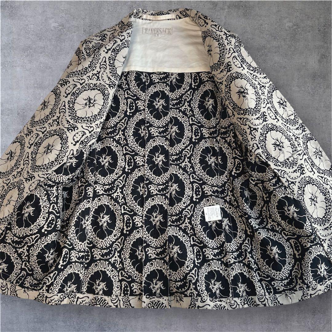 極美品✨Haversack ハバーサック　ジャケット　総柄　M 日本製