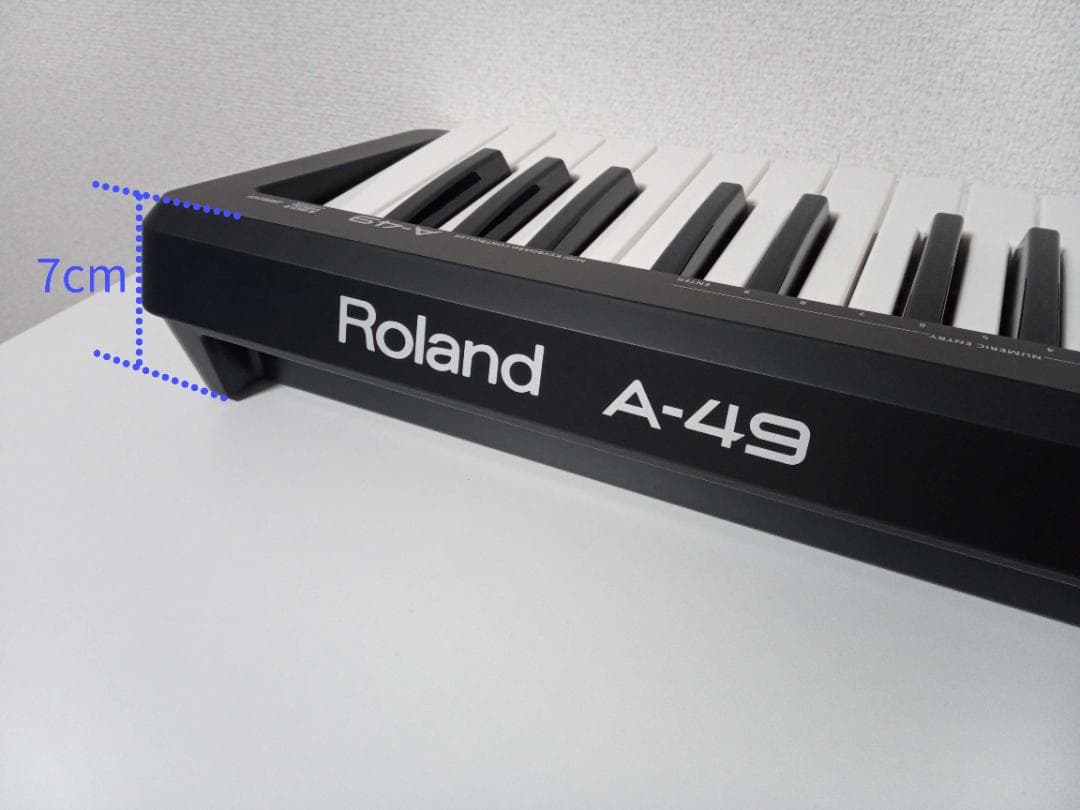 Roland A-49/BK MIDIキーボード ブラック