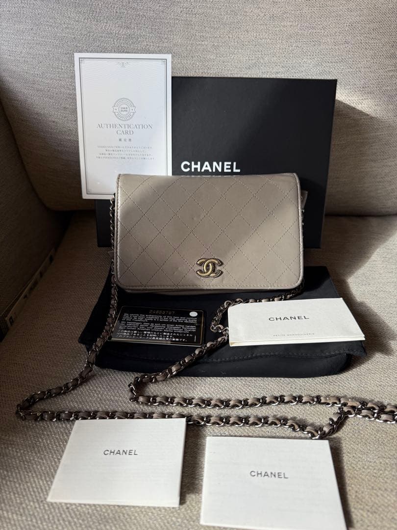 CHANEL マトラッセ☆ ココマドモアゼルチェーンウォレット