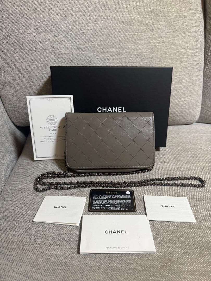 CHANEL マトラッセ☆ ココマドモアゼルチェーンウォレット