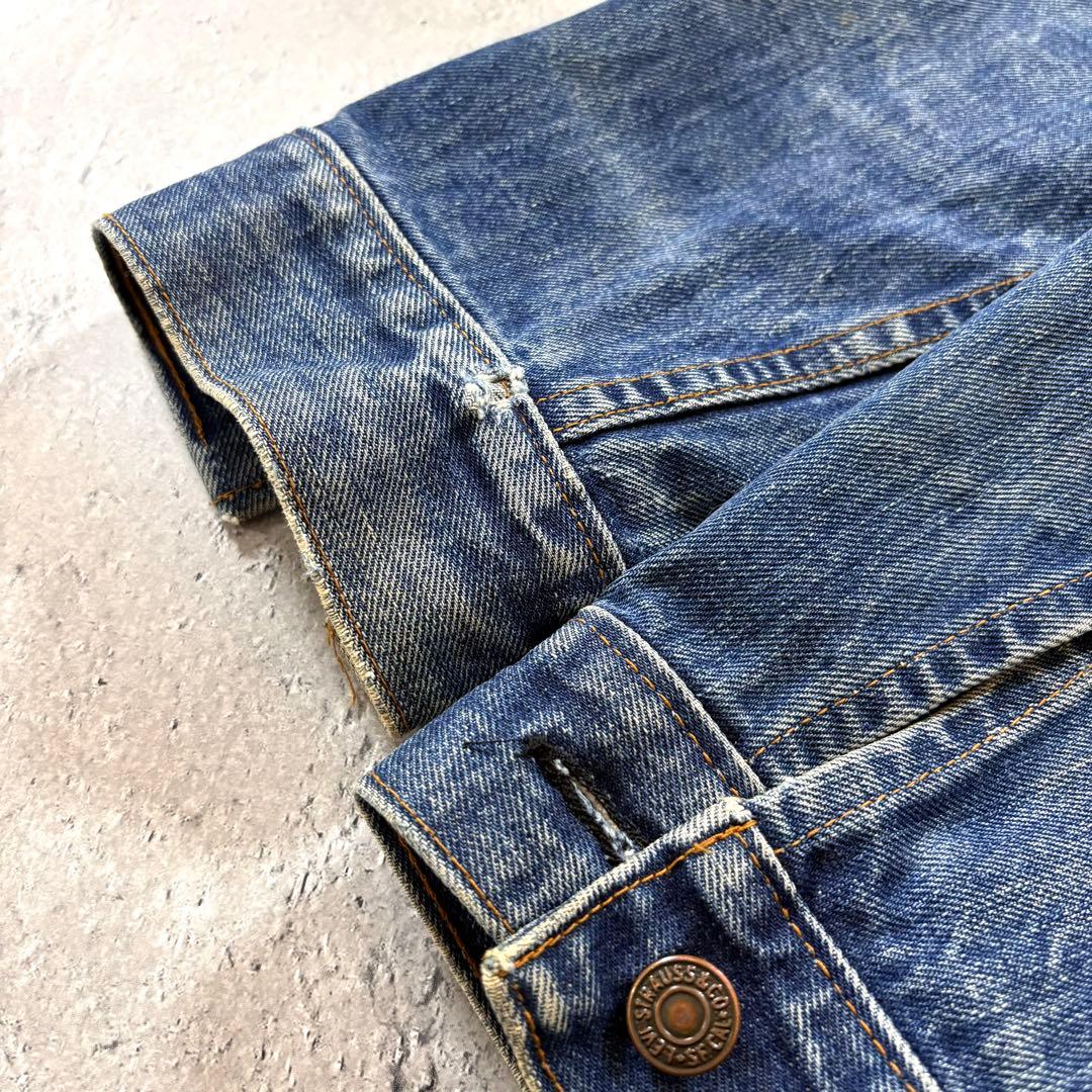 ジャケット・アウター Early 70s Levis 70505 Care Tag