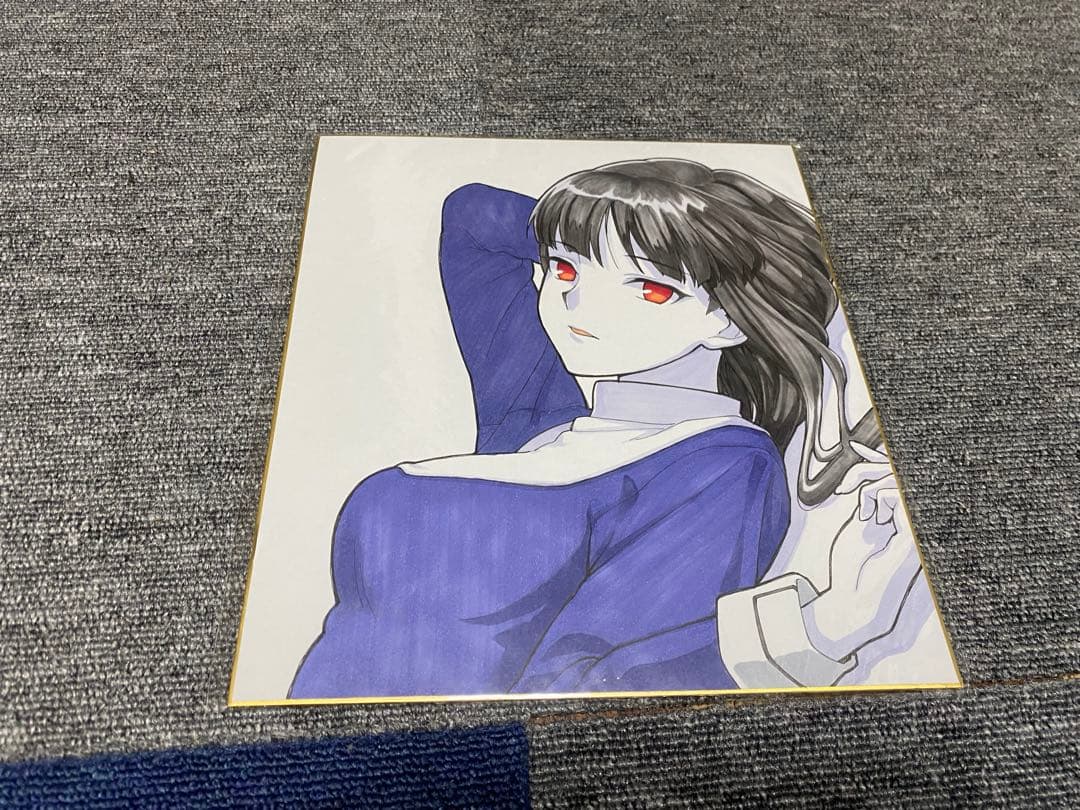 空の境界　色紙