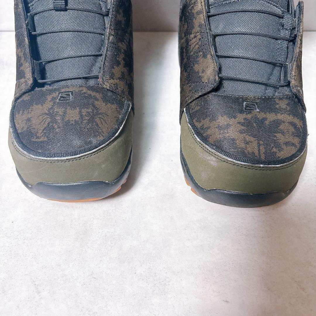 03B 26.5cm SALOMON クイックレース スノーボードブーツ