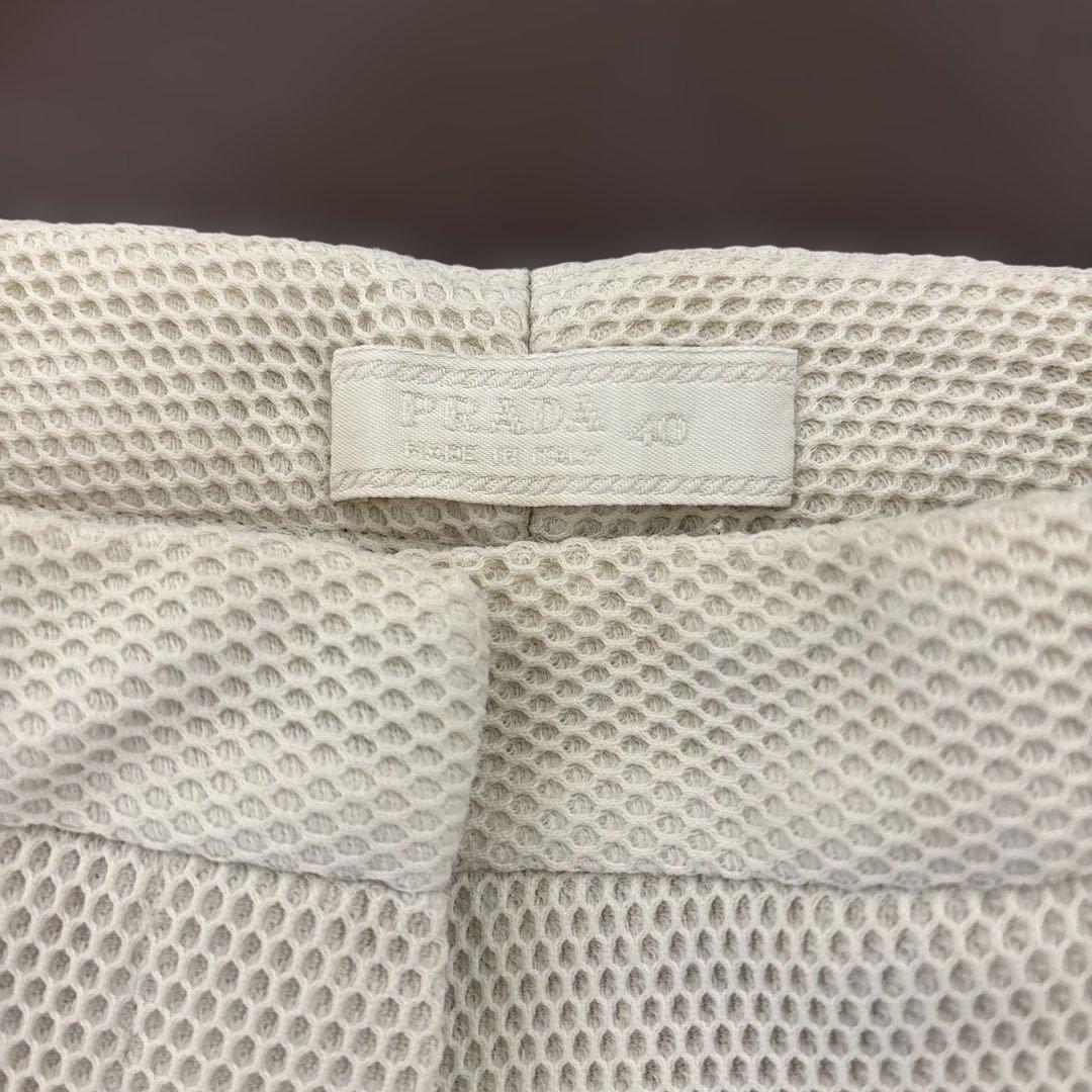 PRADA プラダ メッシュ調 ショートパンツ 40