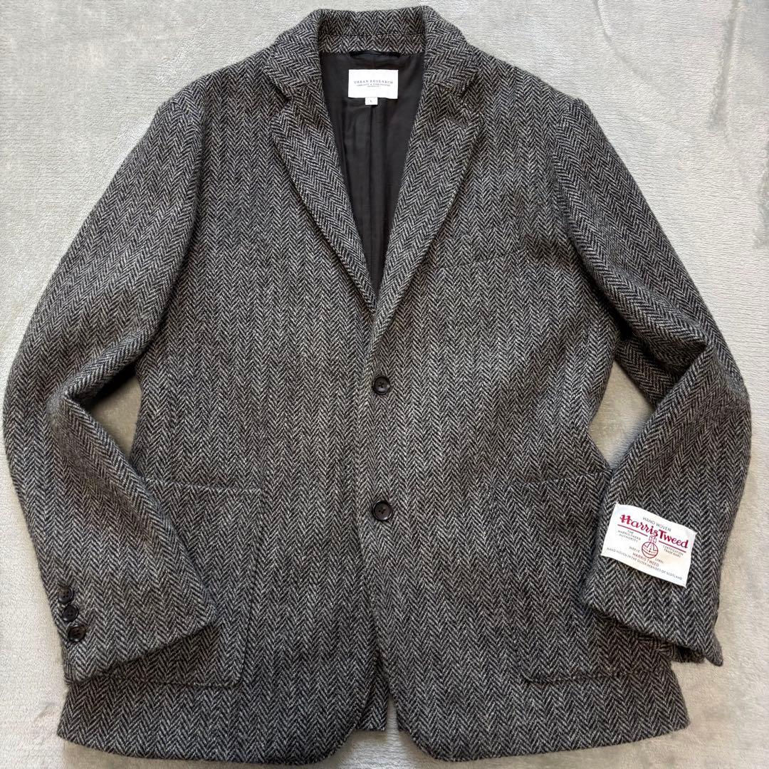 美品✨アーバンリサーチ×ハリスツイード ヘリンボーン ジャケット ベスト　L