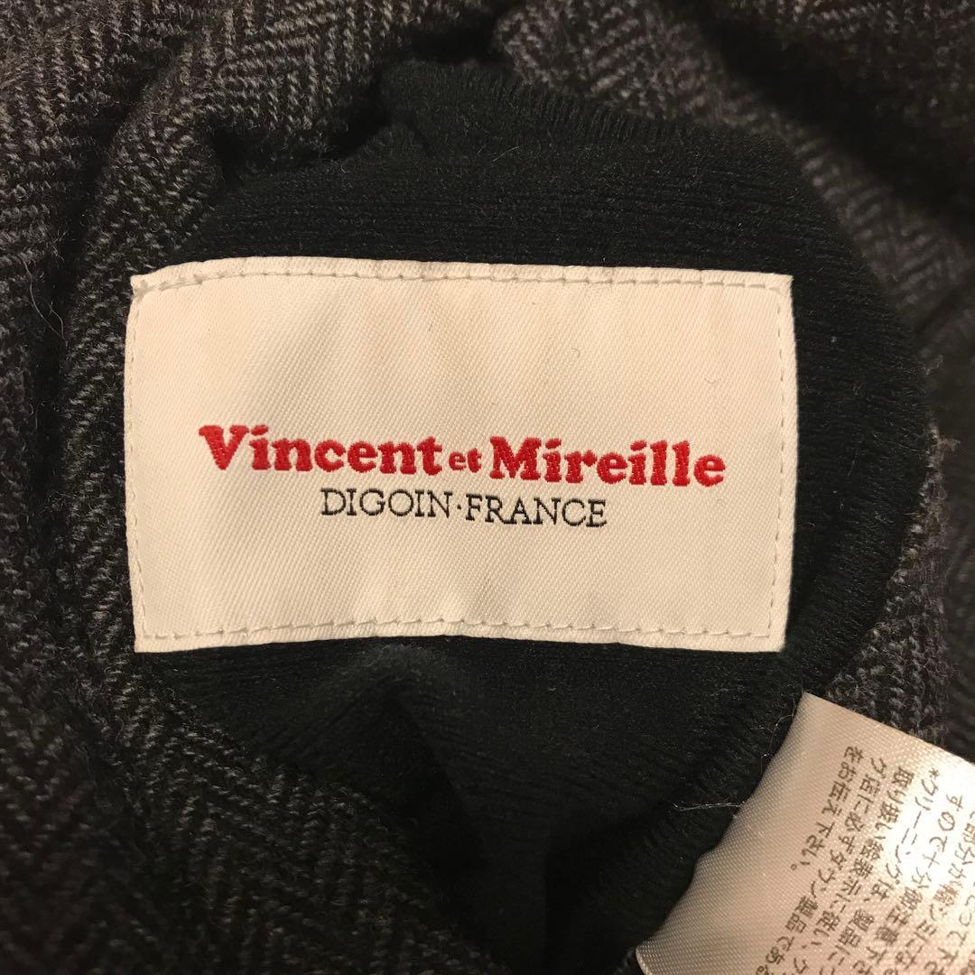 バンソンエミレイユ ダウンベスト リバーシブル 42