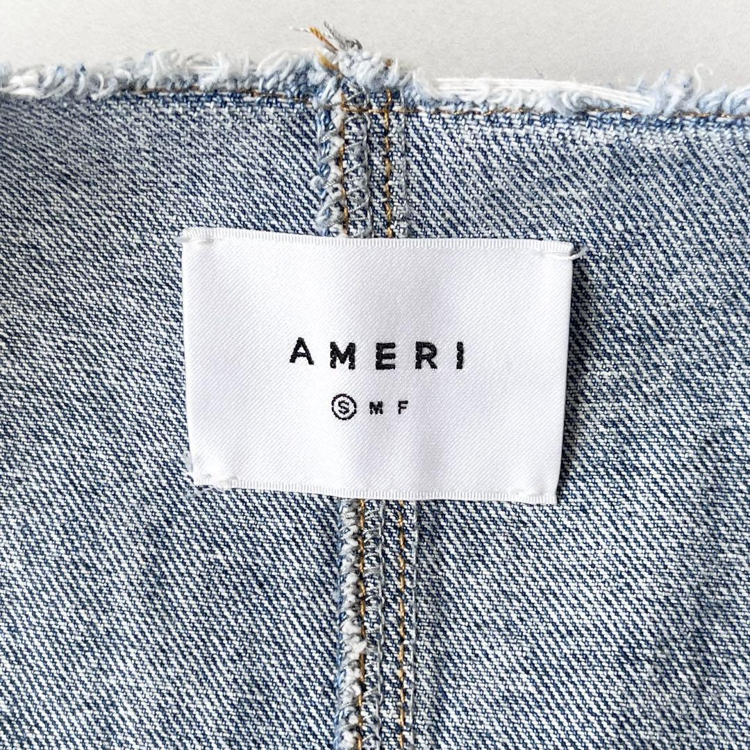 新品 アメリ MANY WAY VERSATILE DENIM COAT デニム