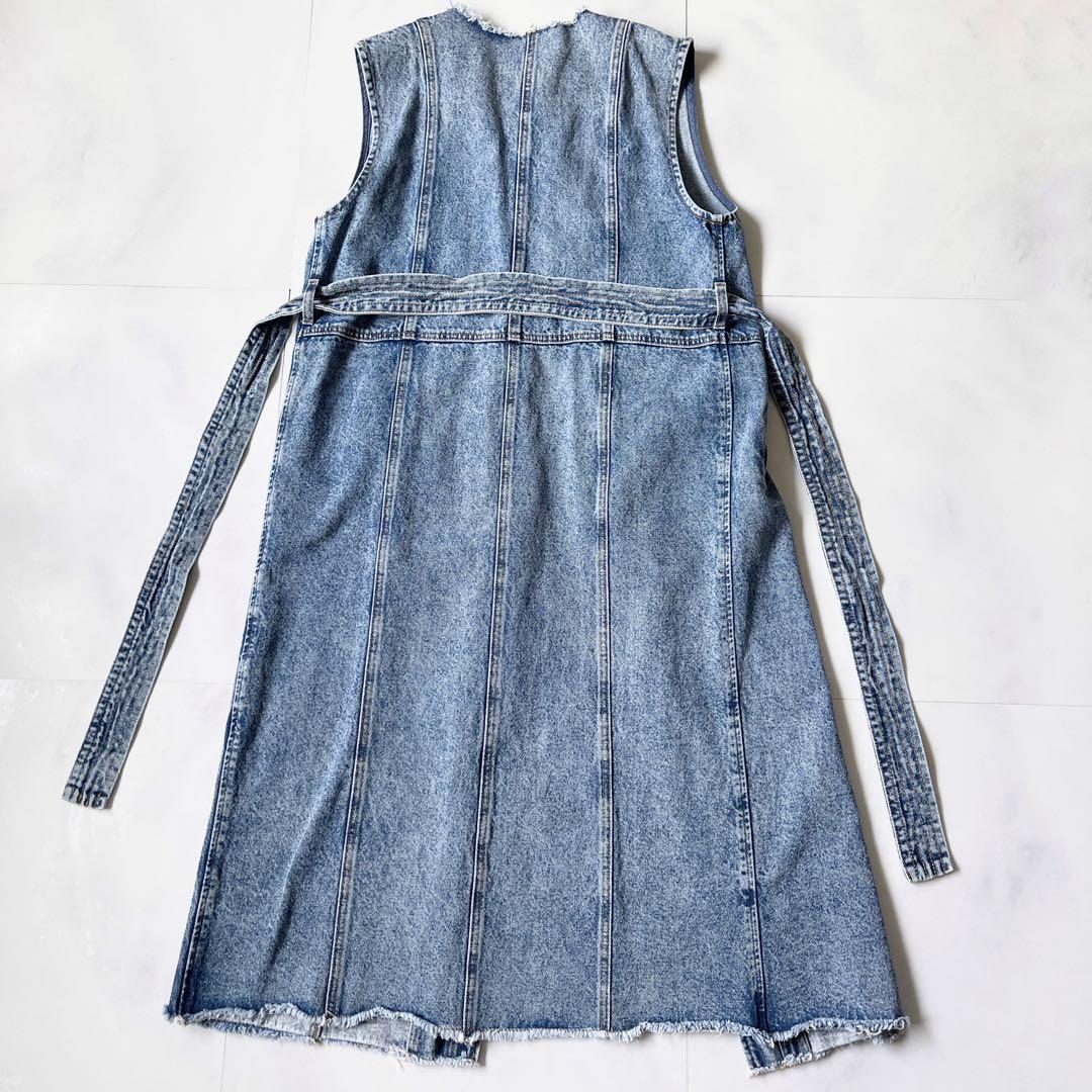 新品 アメリ MANY WAY VERSATILE DENIM COAT デニム