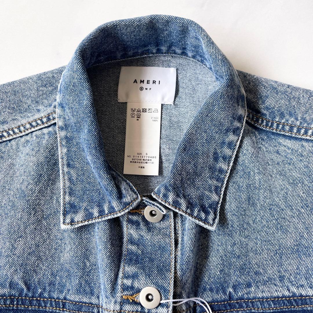 新品 アメリ MANY WAY VERSATILE DENIM COAT デニム